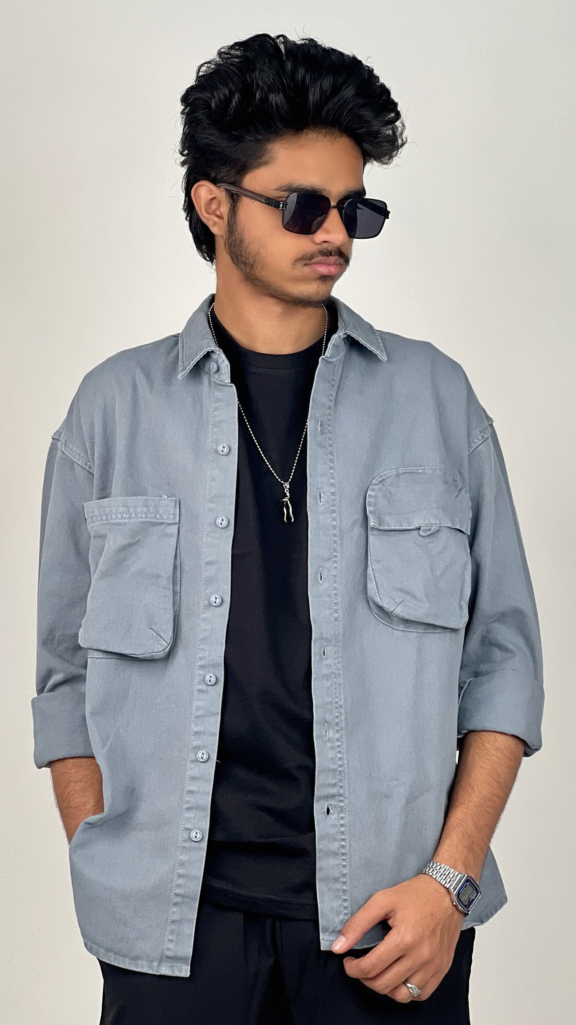 IDZ - Plain Denim Shirt