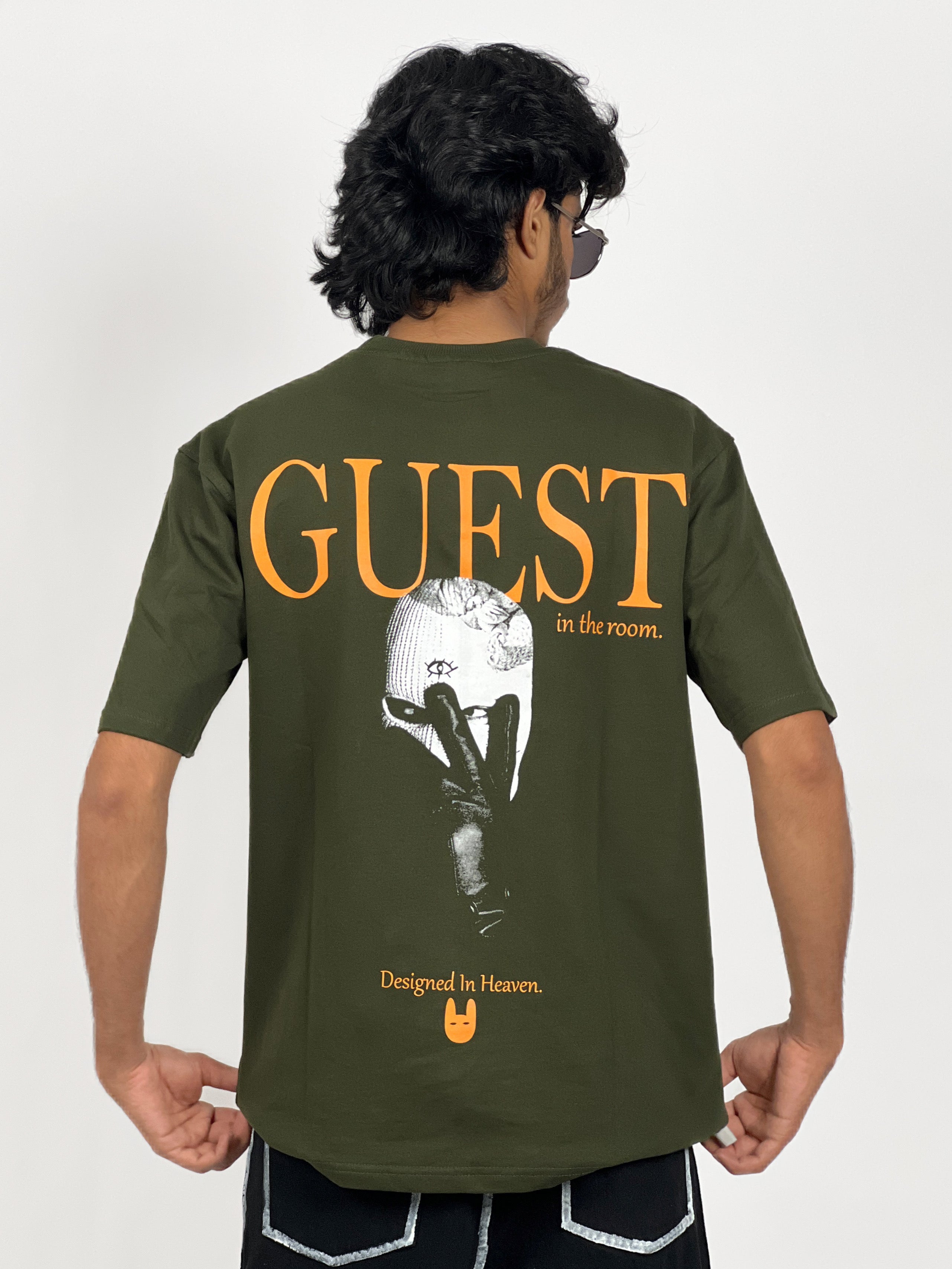 BEYAZ GUEST OVERSIZED - OLIVE GREEN