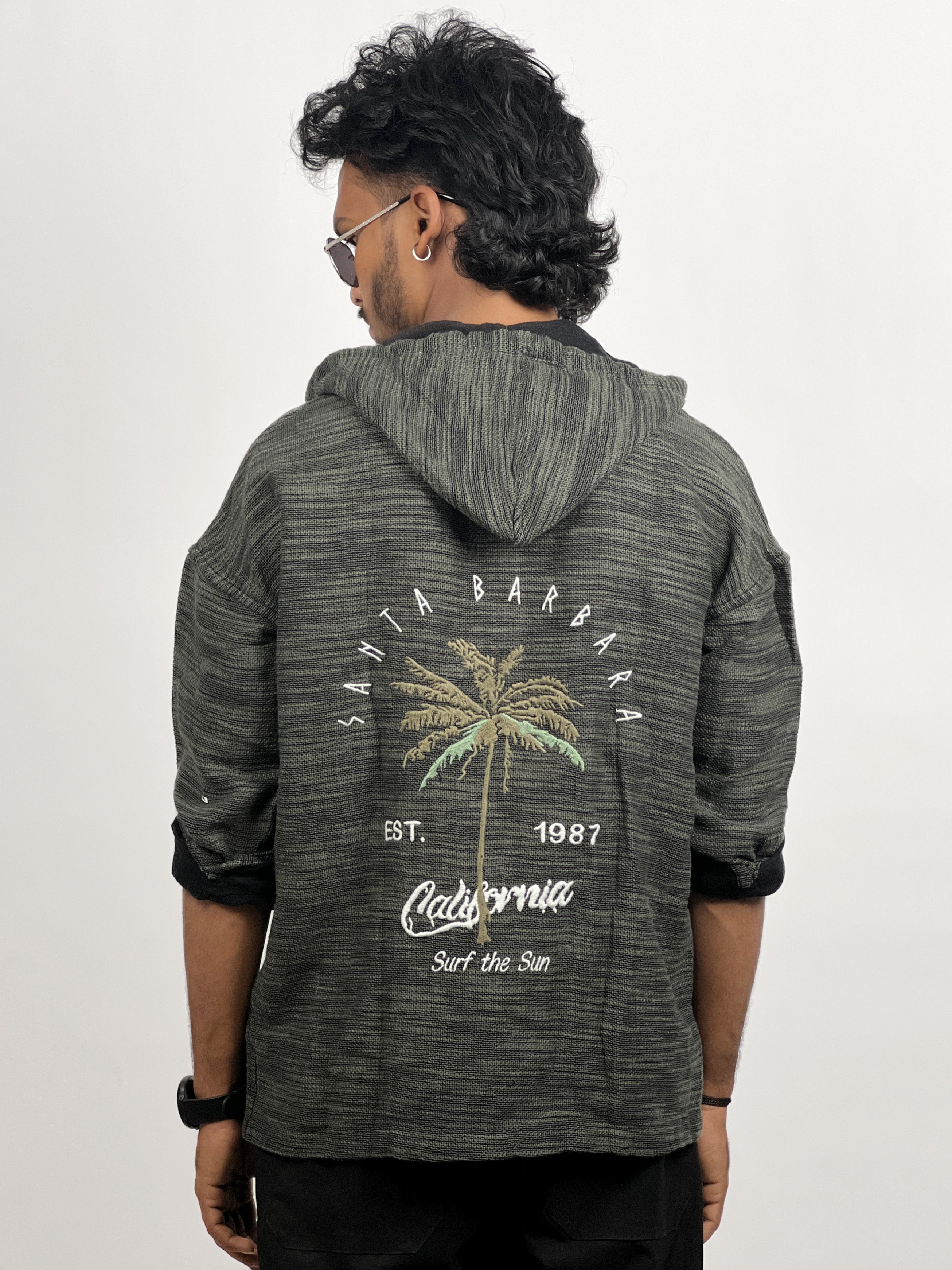 CALIFORNIA JUTE FABRIC CAP SHIRTS