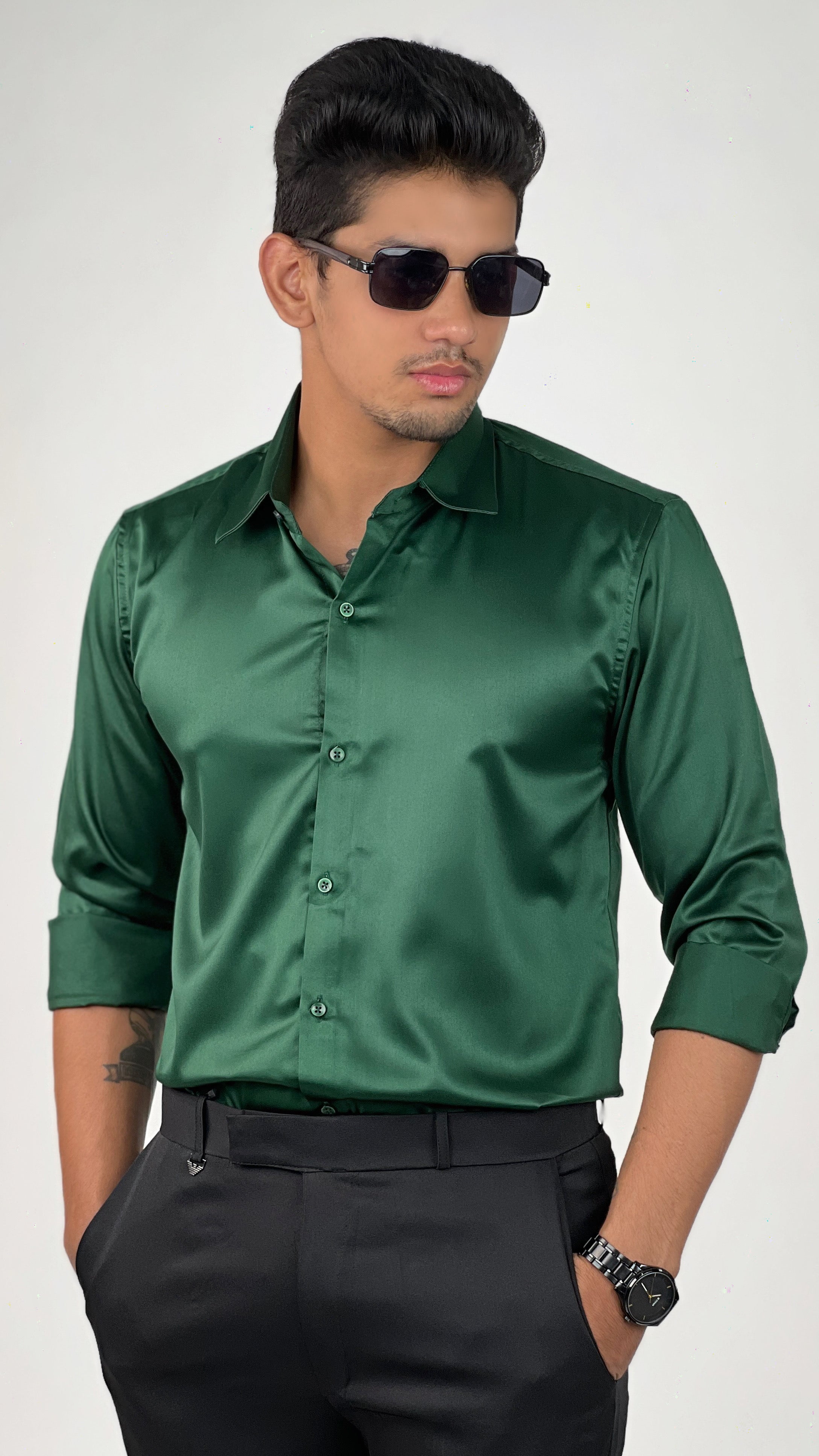 JAPANESE LAUREL FORMAL SHIRT