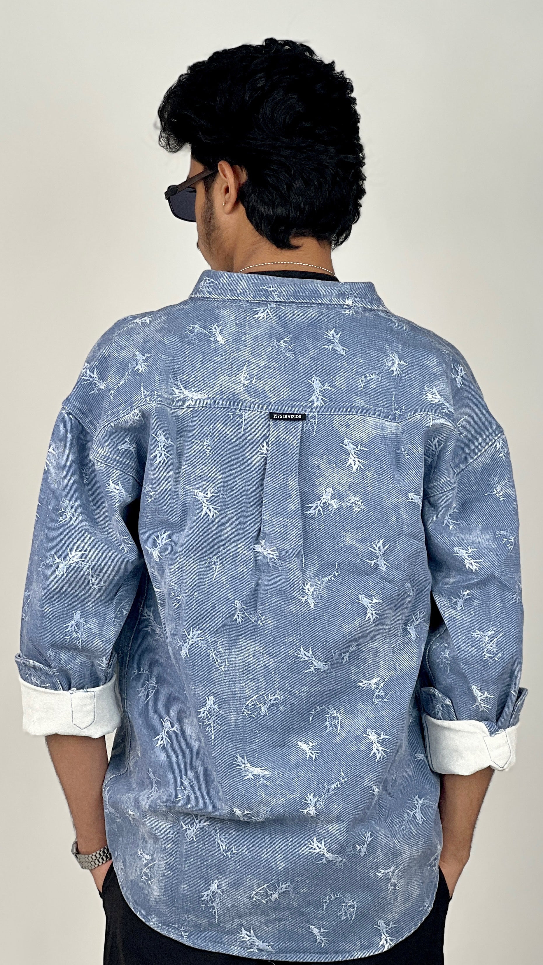 IDZ - DENIM PRINTED SHIRT