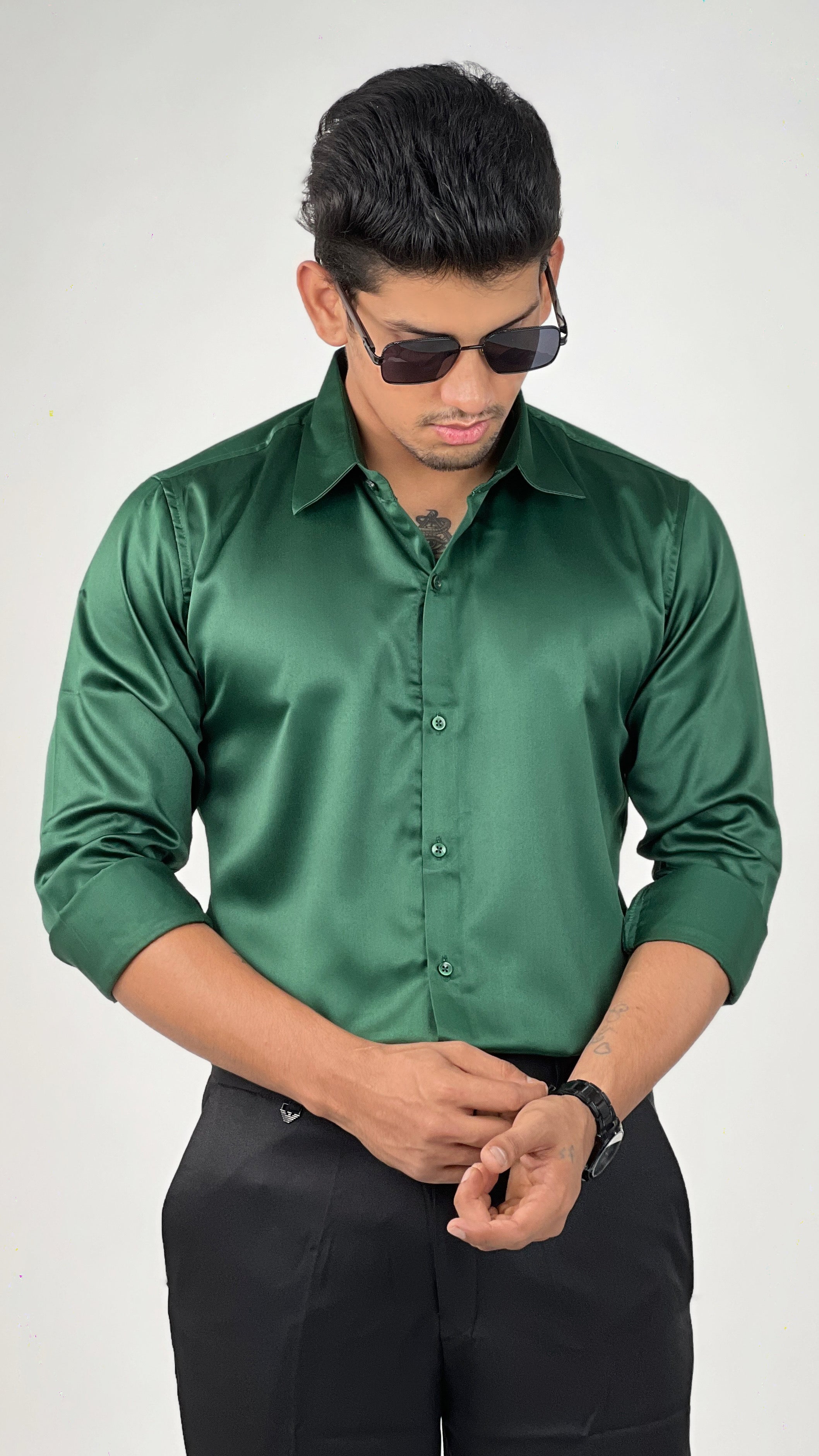 JAPANESE LAUREL FORMAL SHIRT