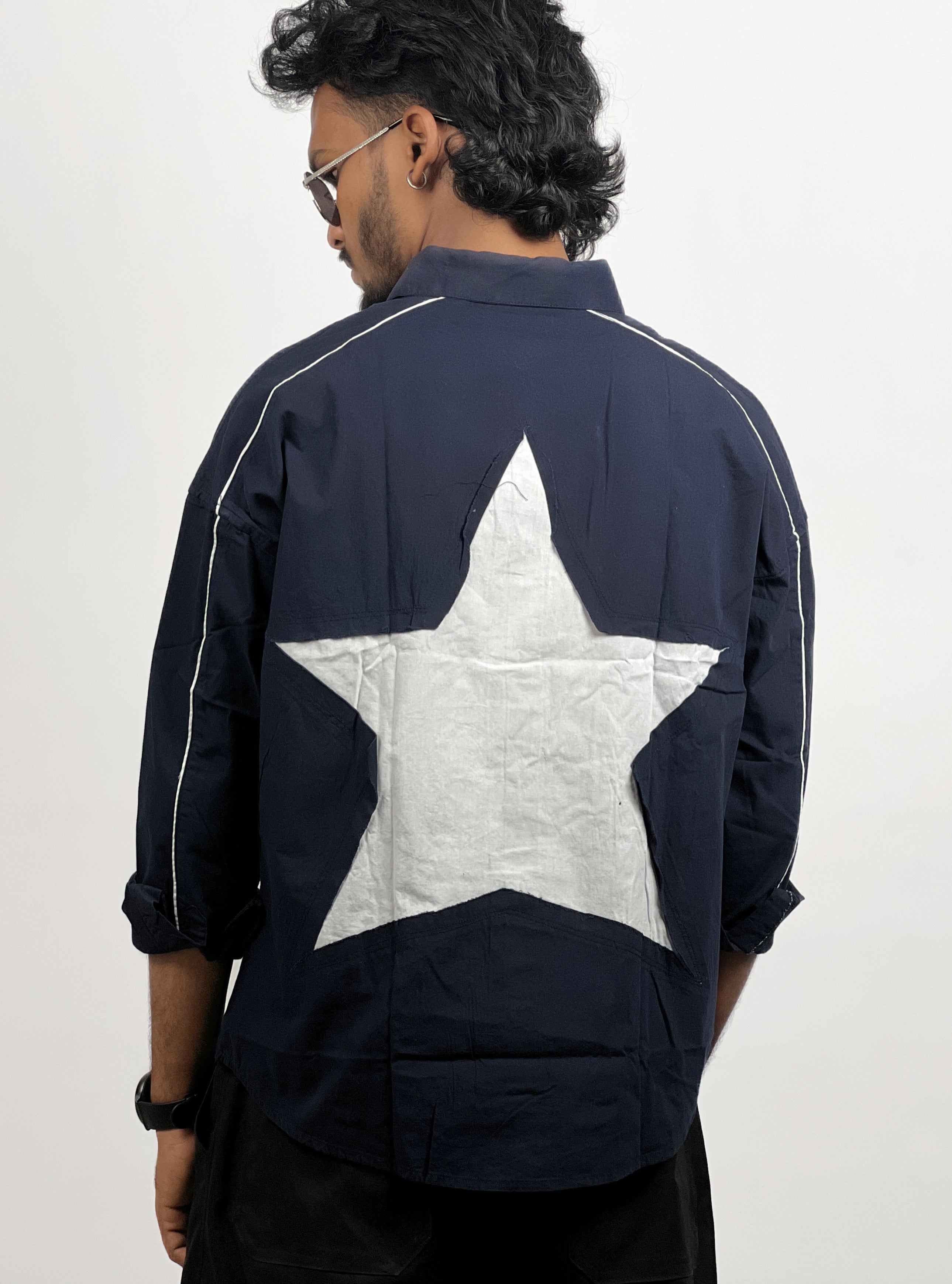 TEXAS FLAG BACK PRINTED SHIRTS