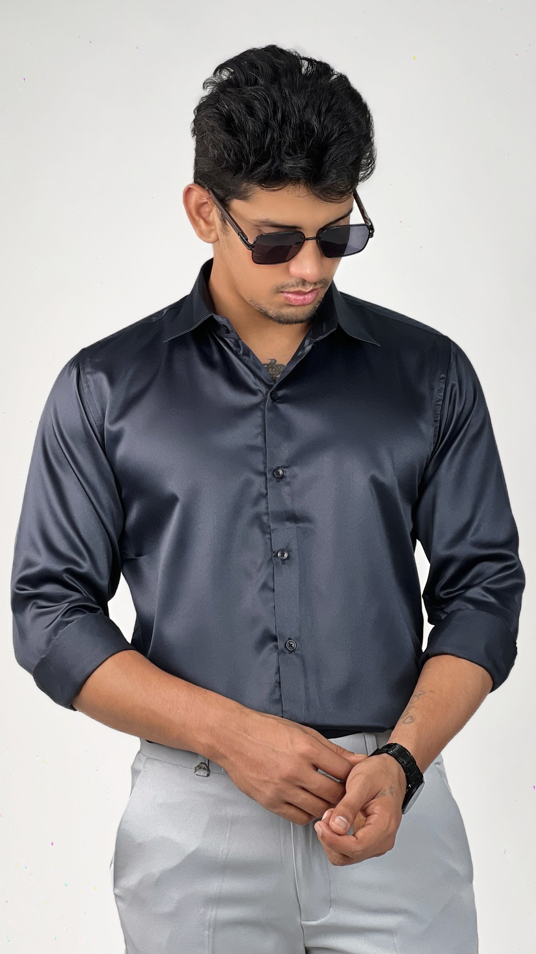 NAVY BLUE FORMAL SHIRT