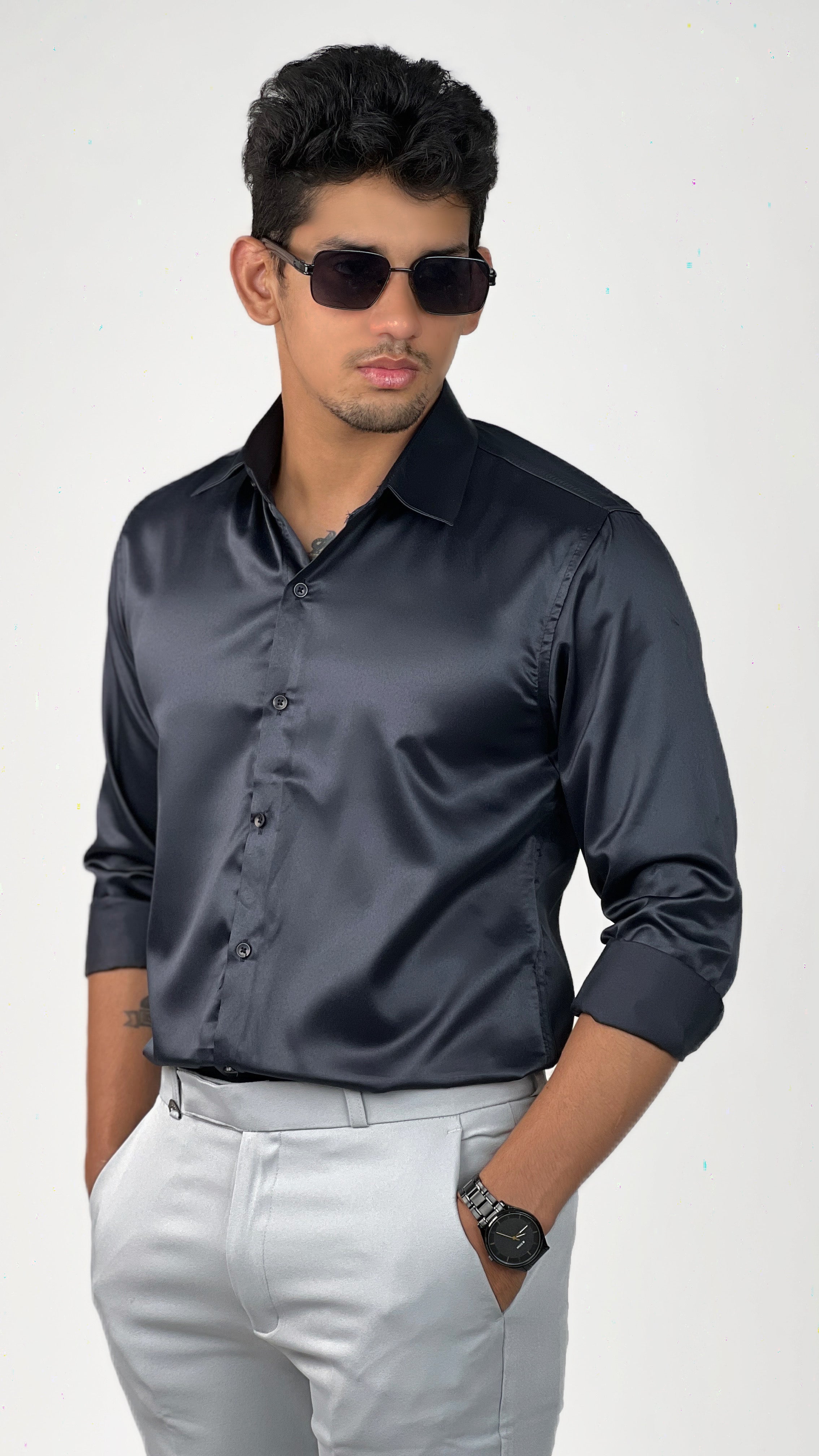 NAVY BLUE FORMAL SHIRT