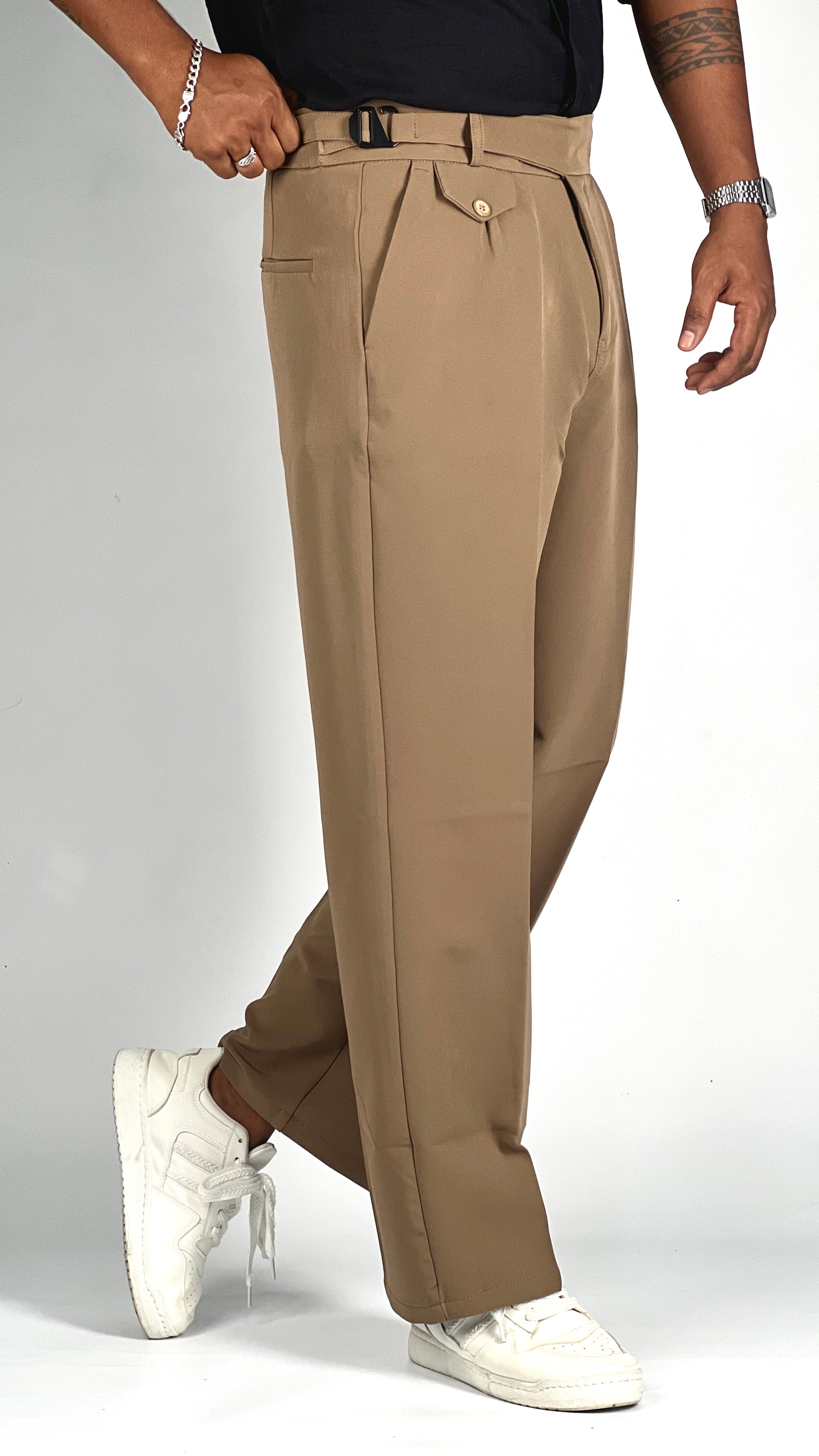 KOREAN TROUSERS BAGGY