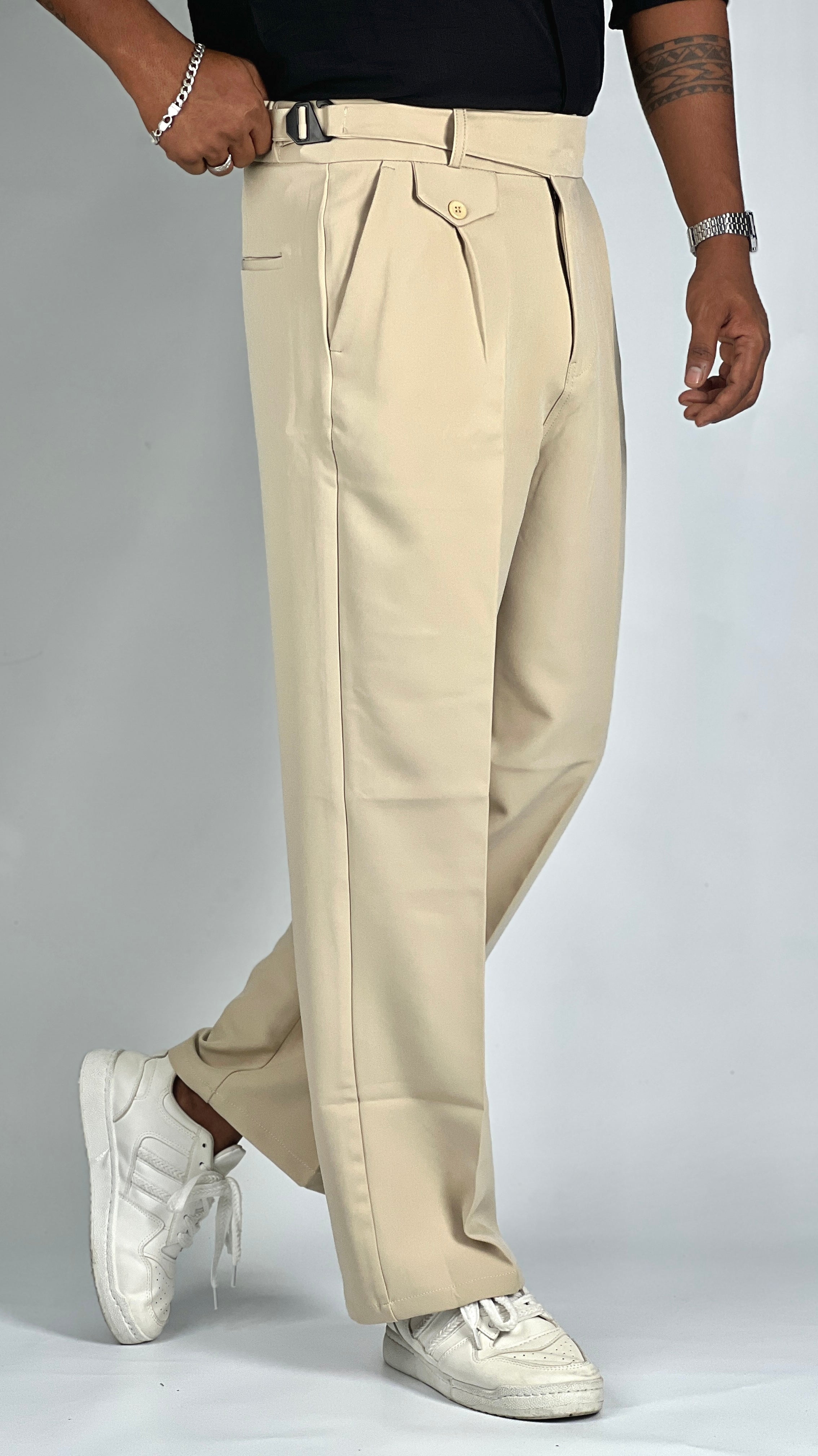 KOREAN TROUSERS BAGGY