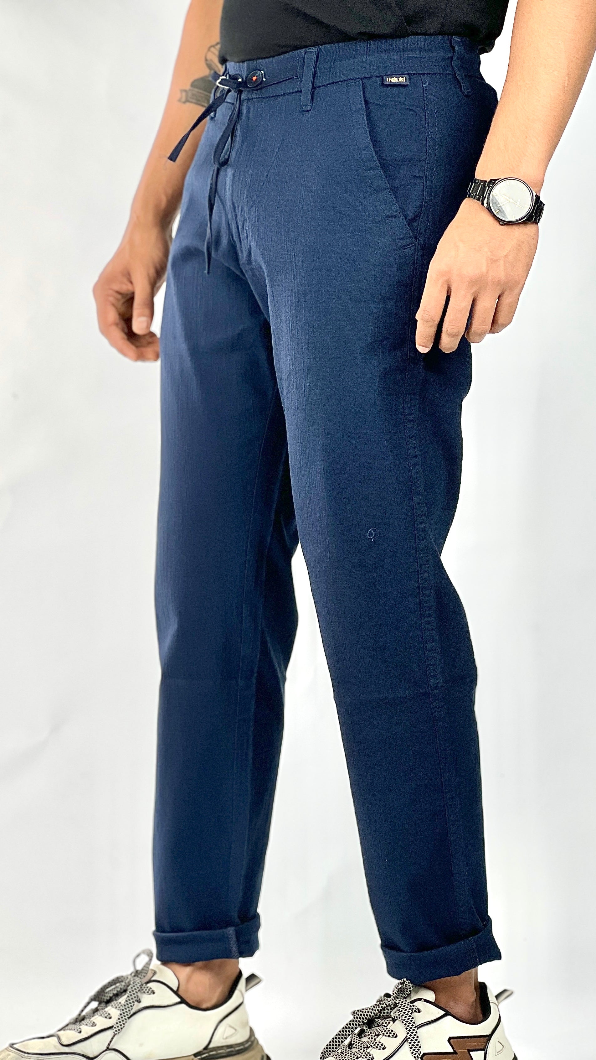 LENIN COTTON ELASTIC PANT