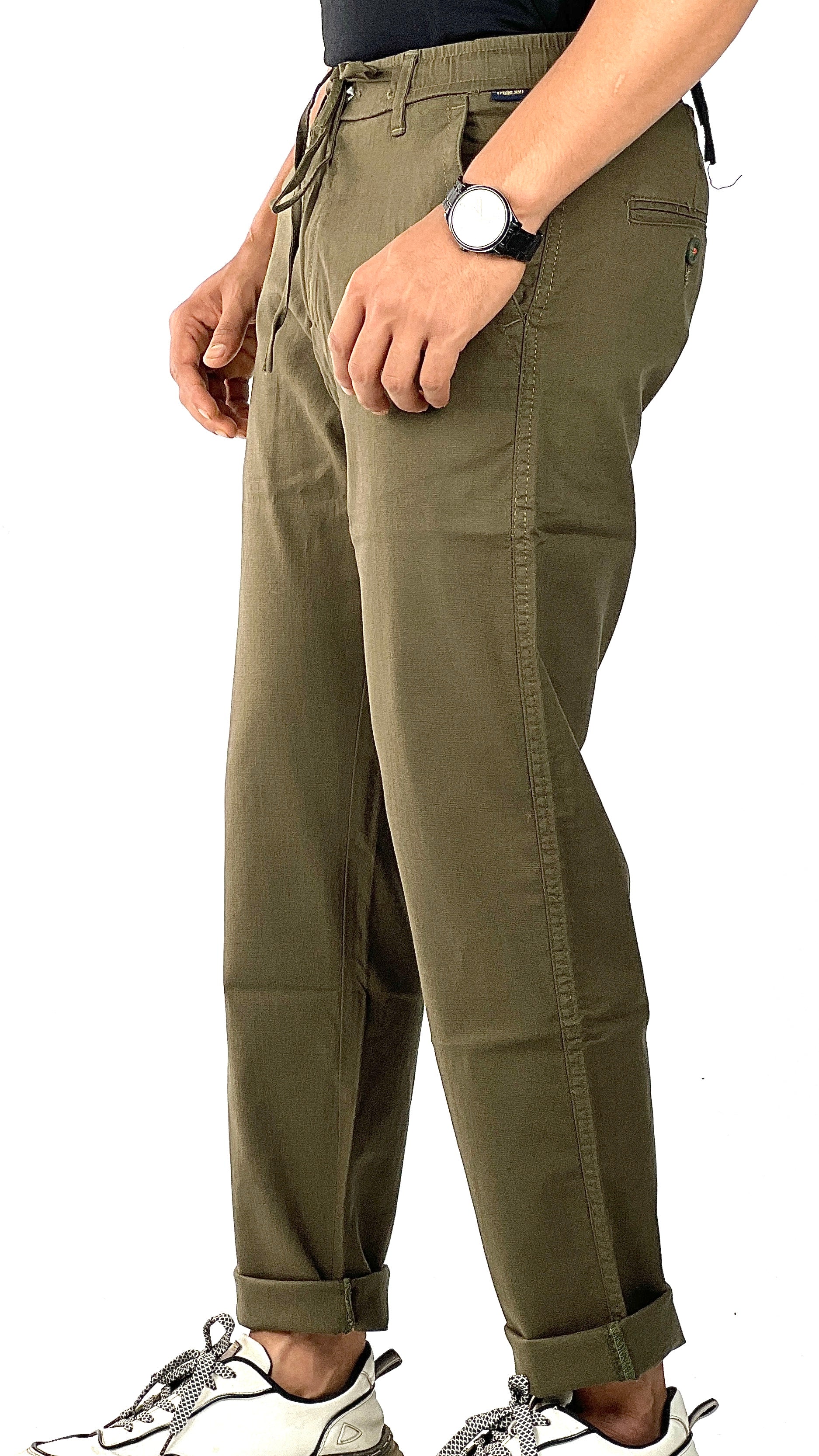 LENIN COTTON ELASTIC PANT