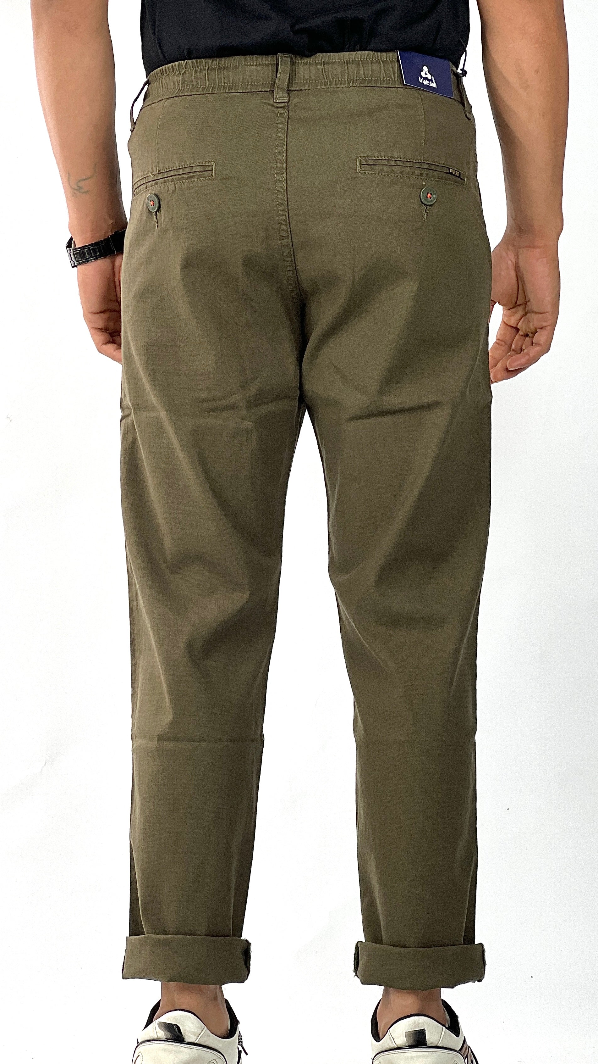 LENIN COTTON ELASTIC PANT