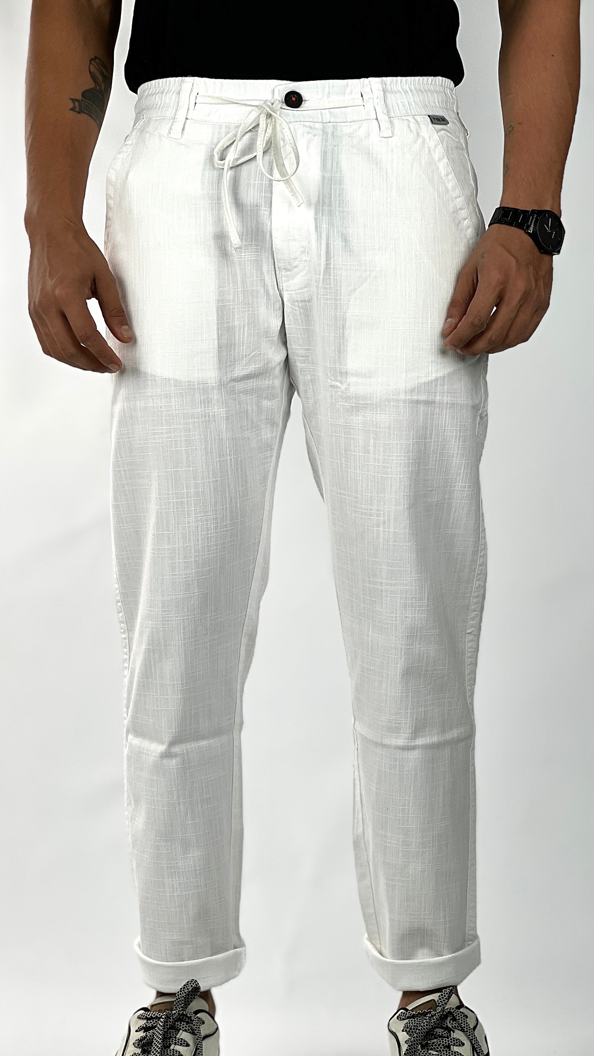 LENIN COTTON ELASTIC PANT