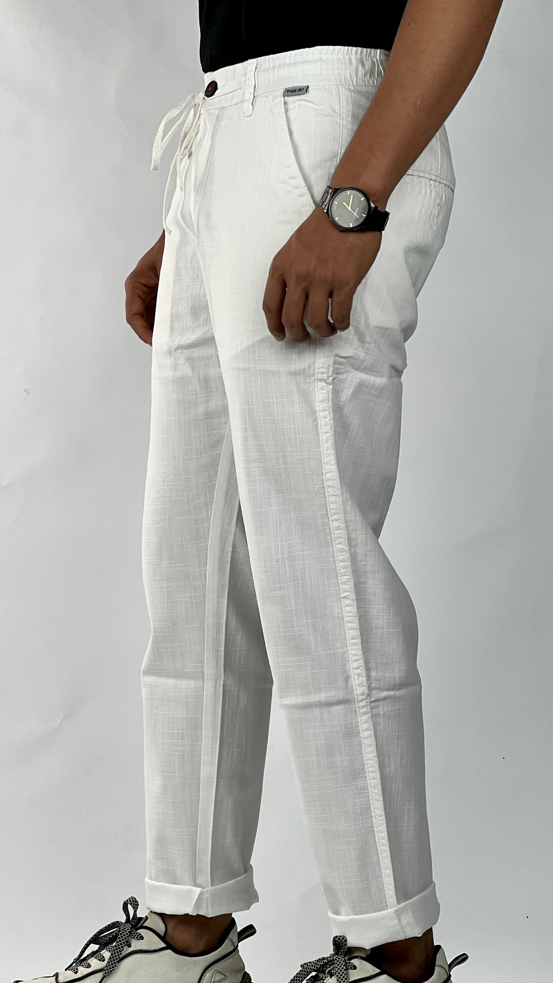 LENIN COTTON ELASTIC PANT