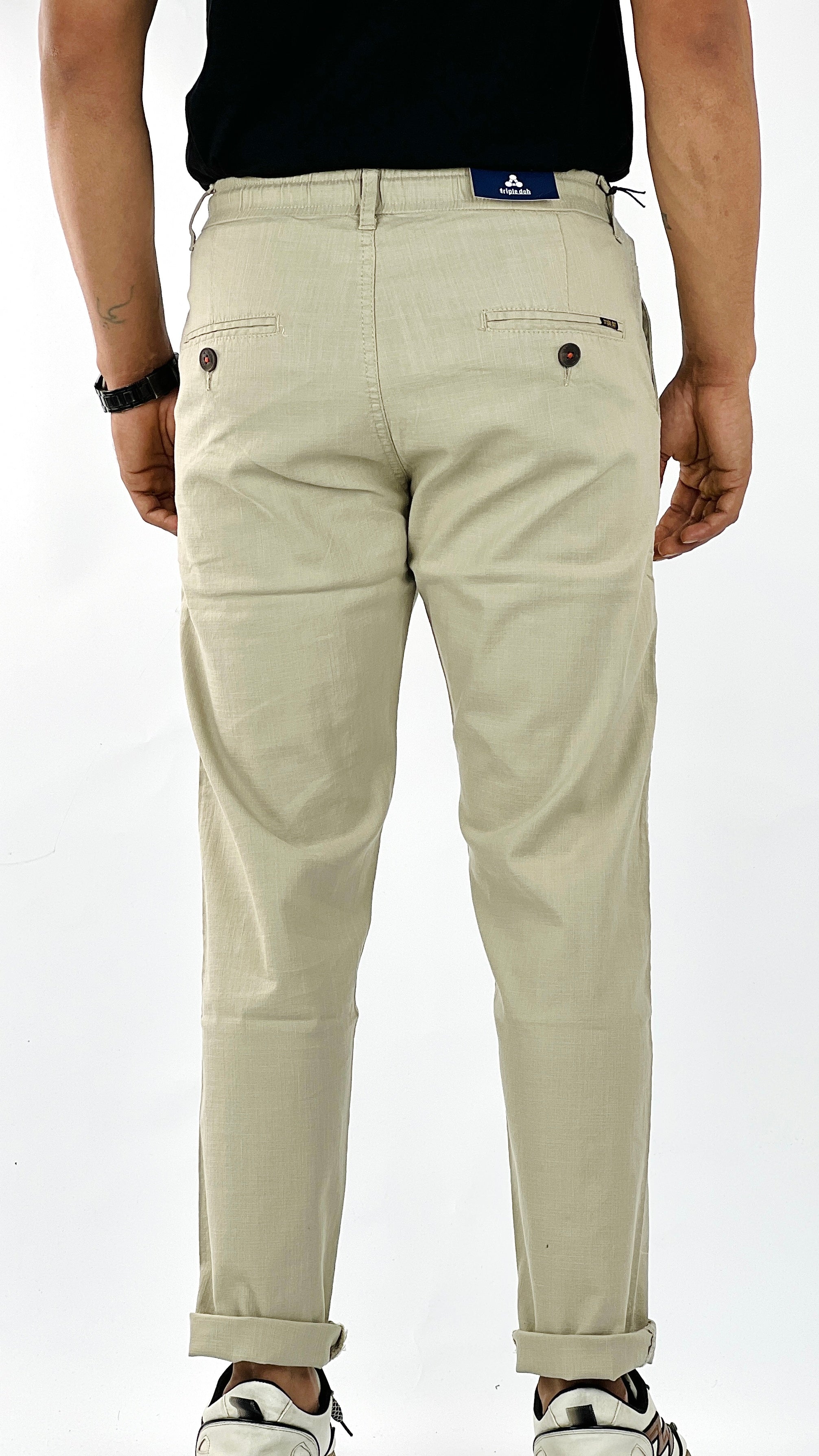 LENIN COTTON ELASTIC PANT