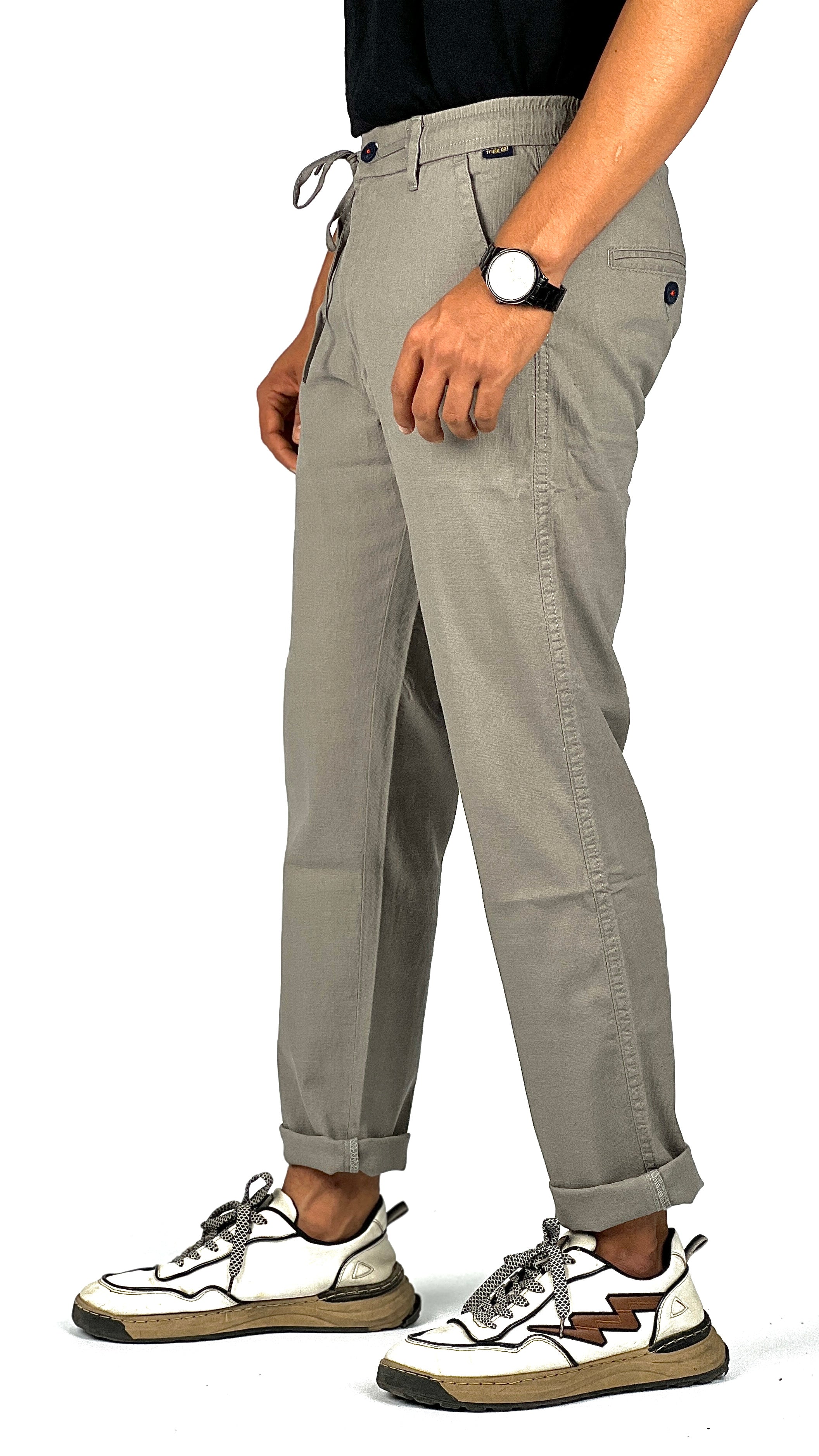 LENIN COTTON ELASTIC PANT