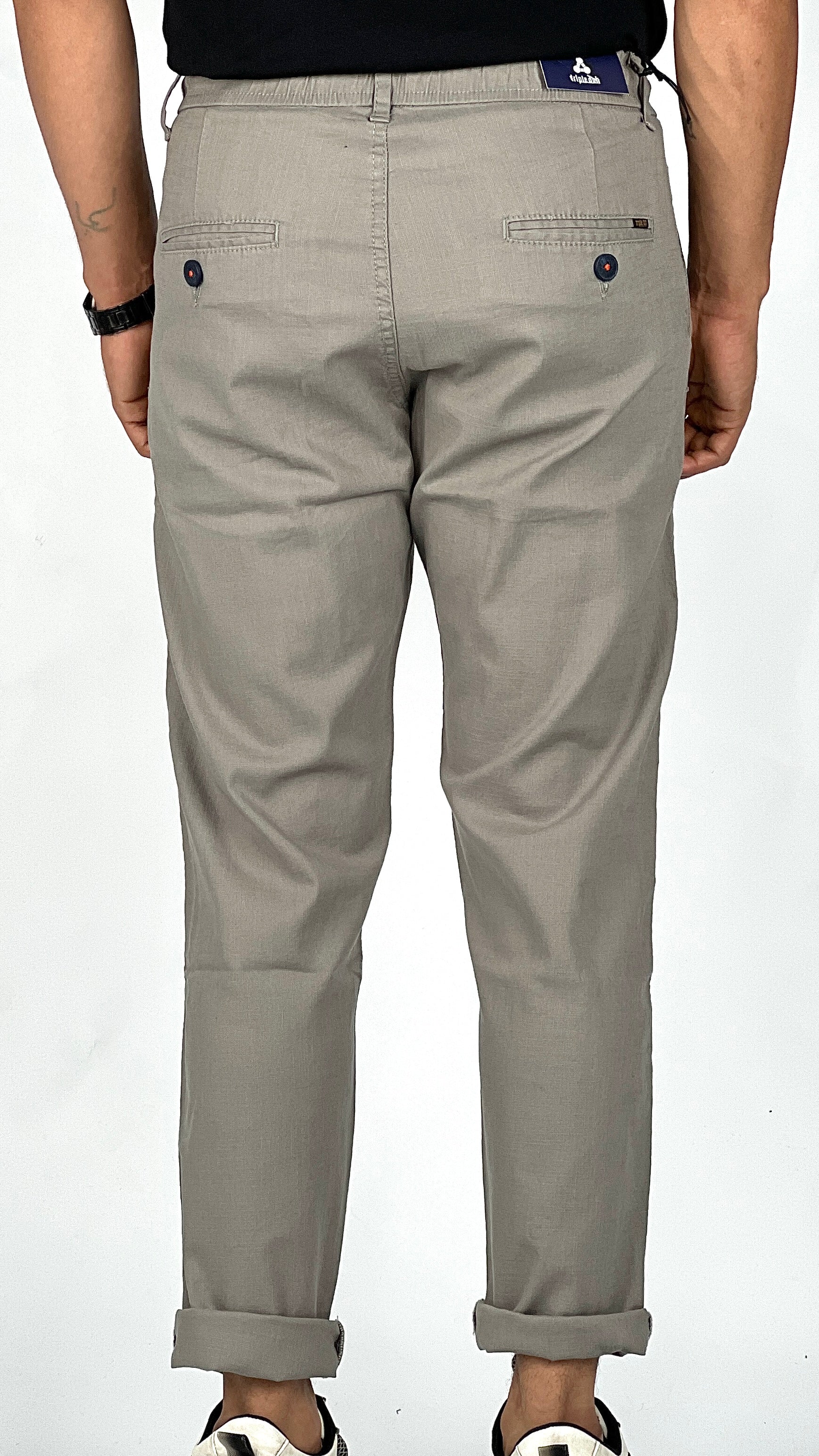 LENIN COTTON ELASTIC PANT