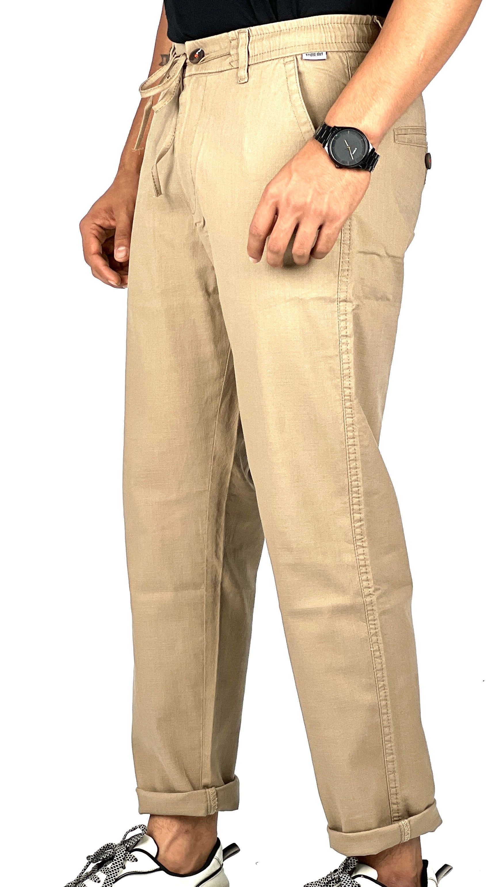 LENIN COTTON ELASTIC PANT