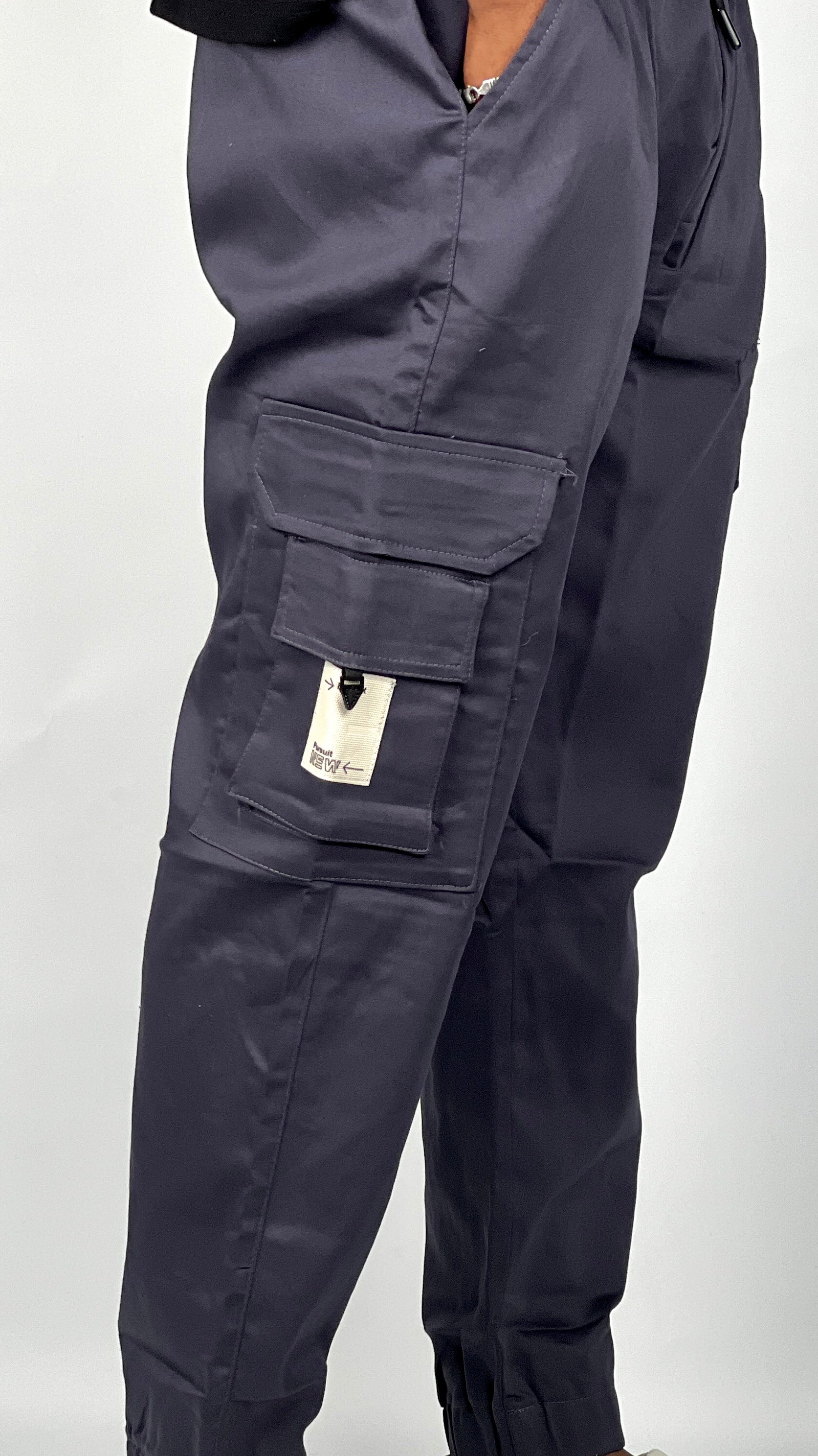 COTTON SIDE POCKET JOGGER