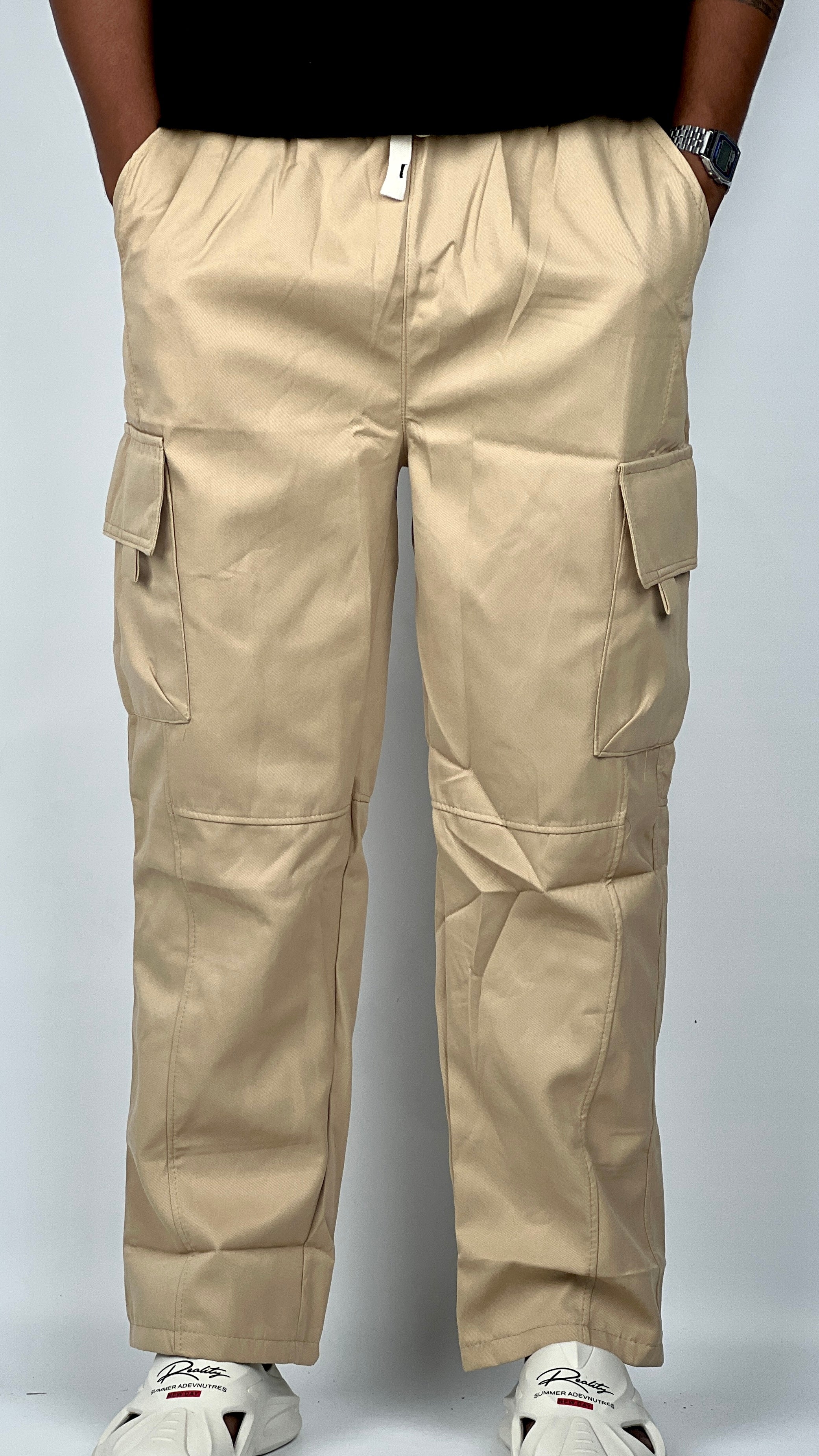 COTTON CARGO PLAIN OCHER