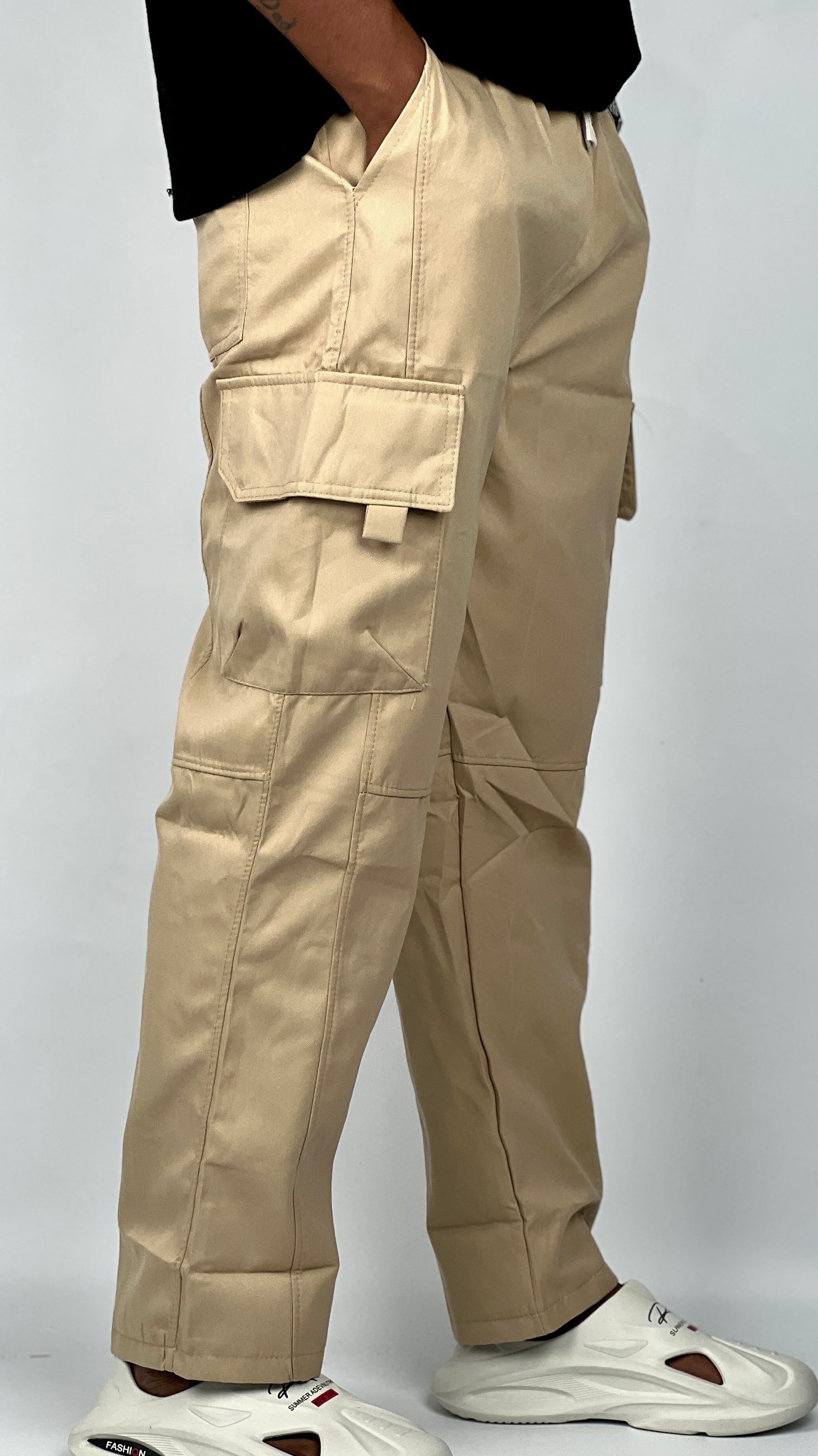 COTTON CARGO PLAIN OCHER