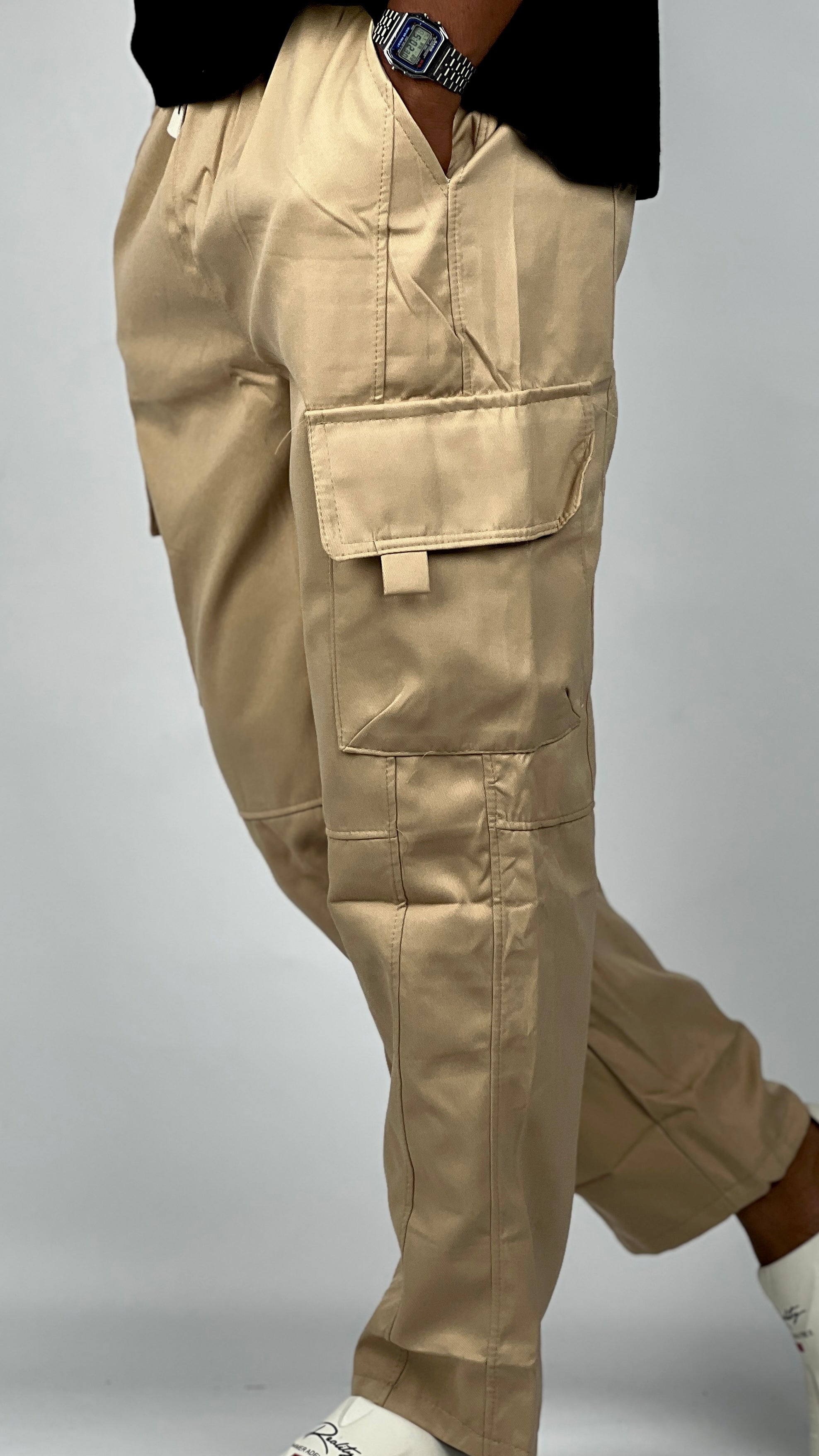 COTTON CARGO PLAIN OCHER