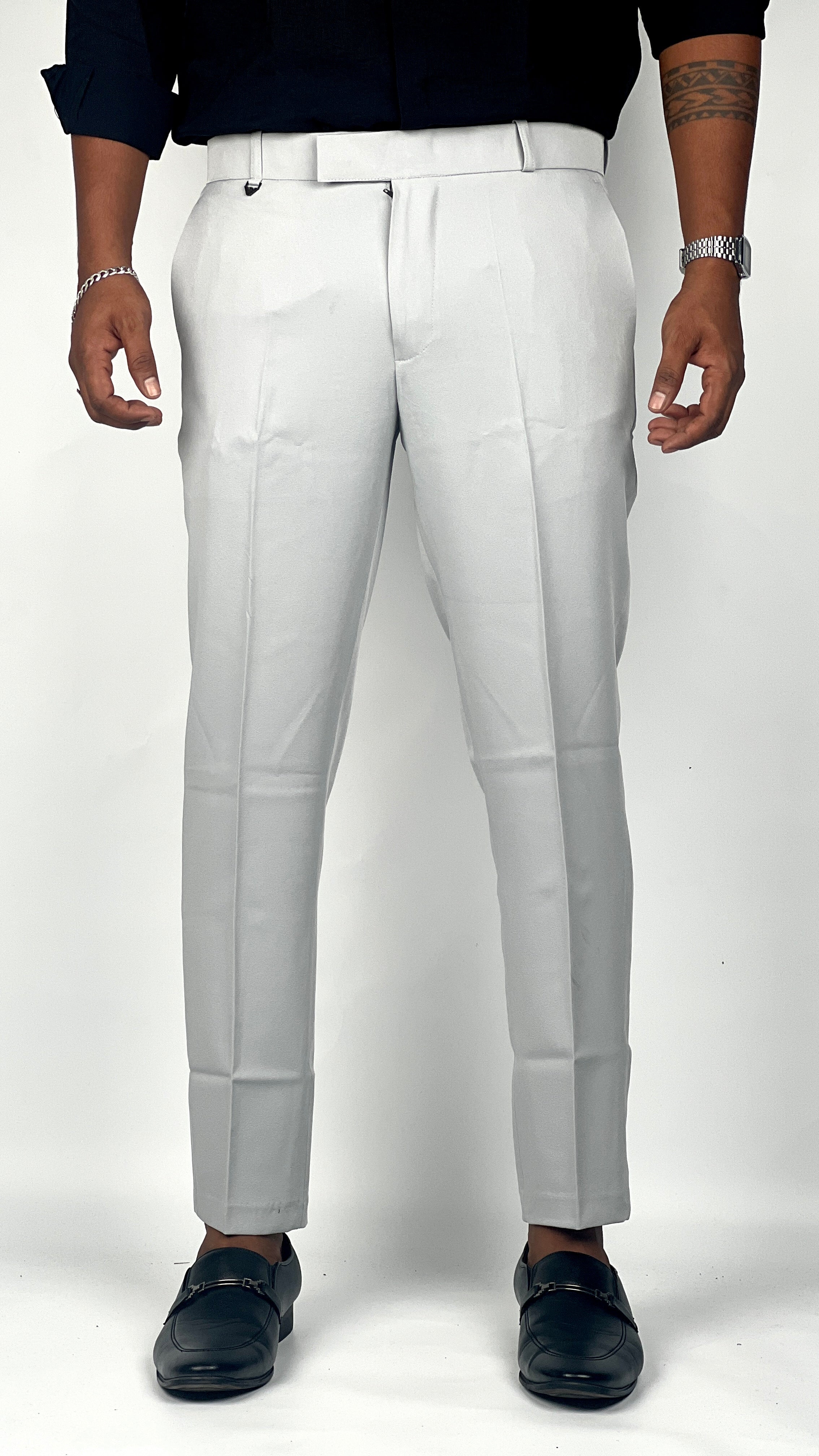 CEMENT FORMAL TROUSER