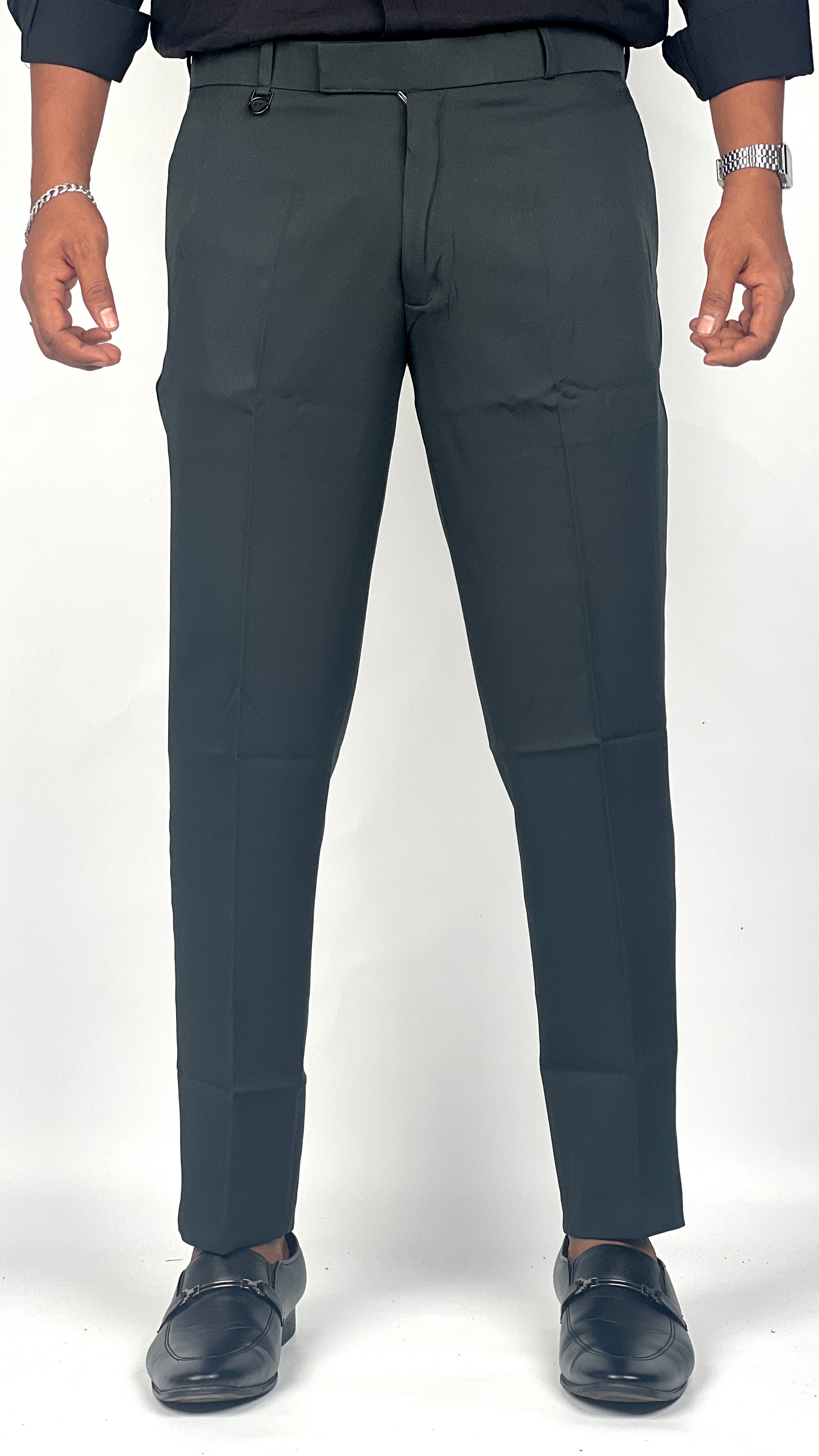 DARK GREEN FORMAL TROUSER