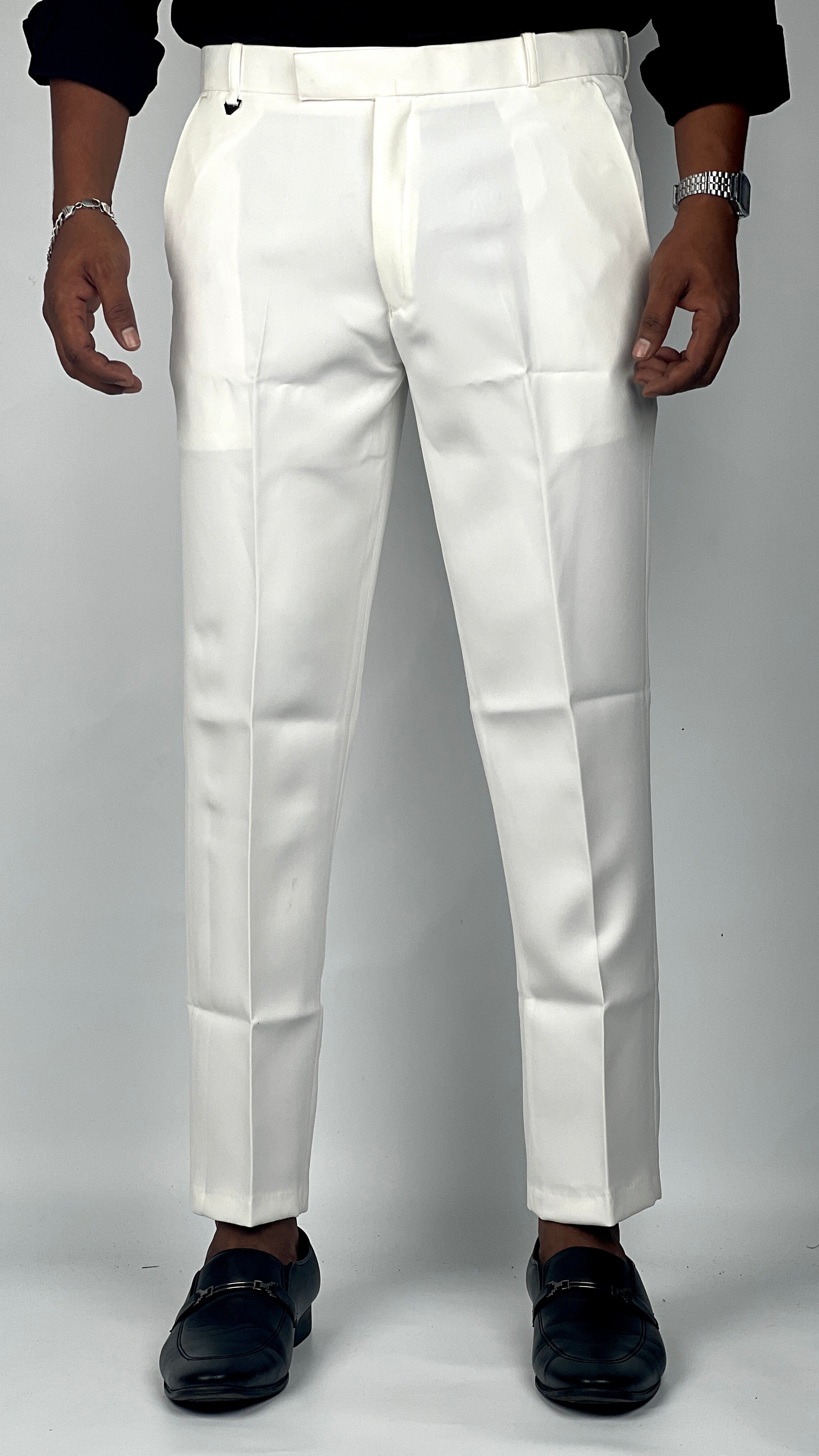 OFF WHITE FORMAL TROUSER