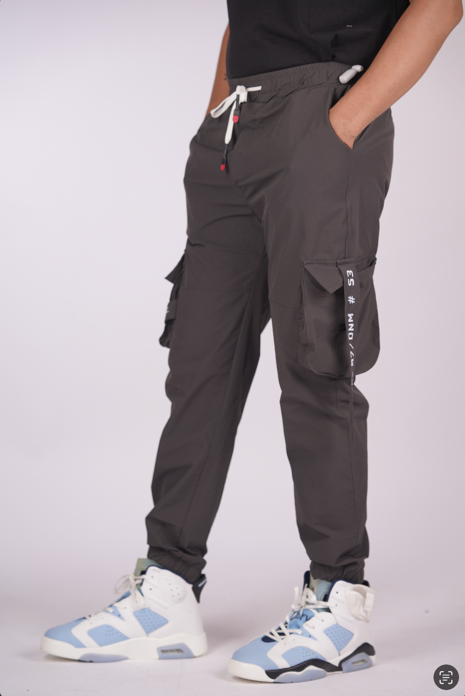 imported track pant grey