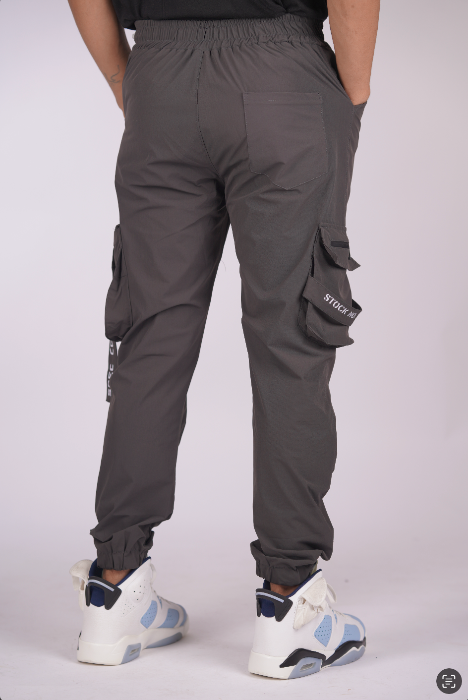 imported track pant grey