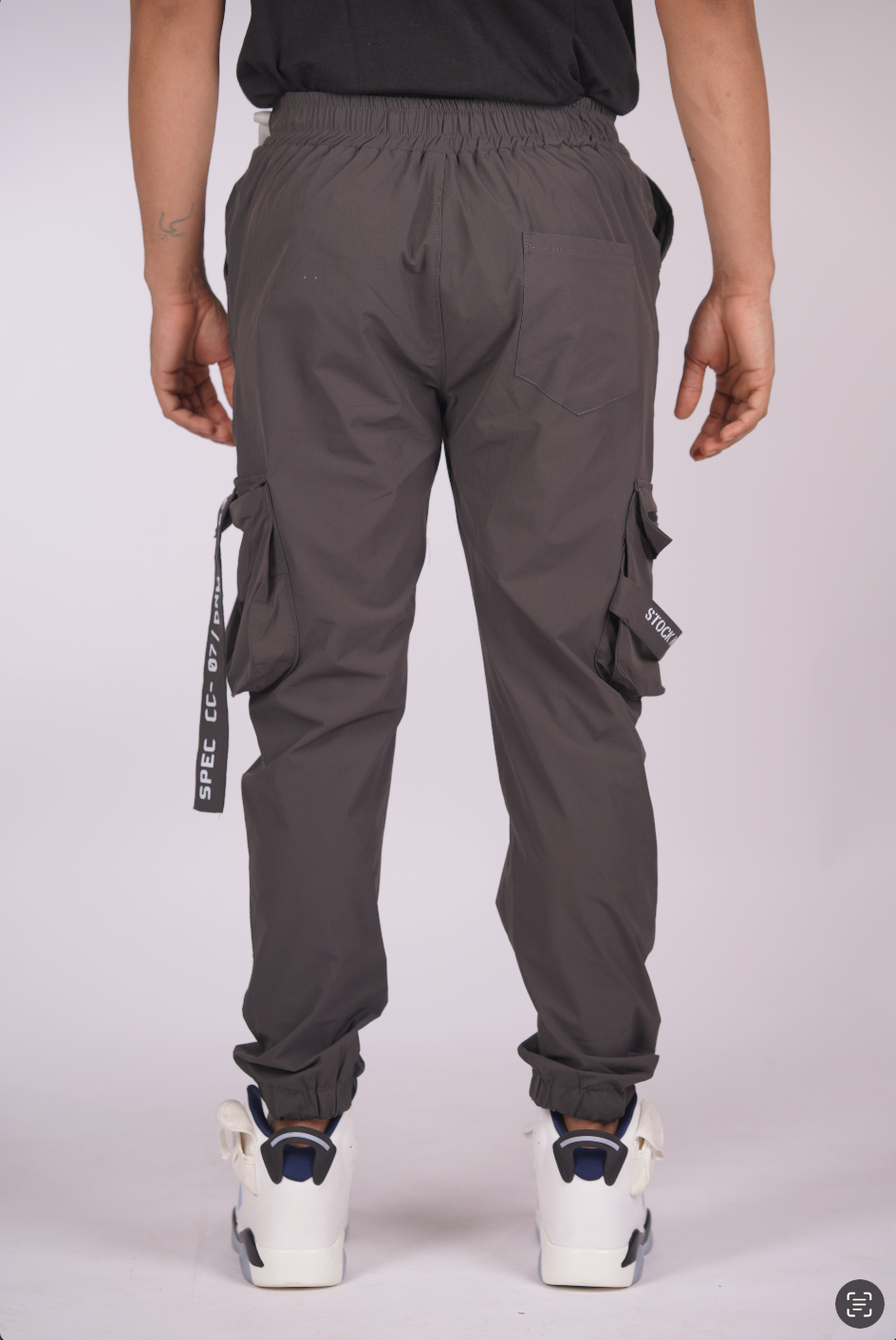 imported track pant grey